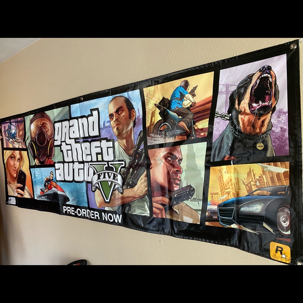 GTA 5 promo banner